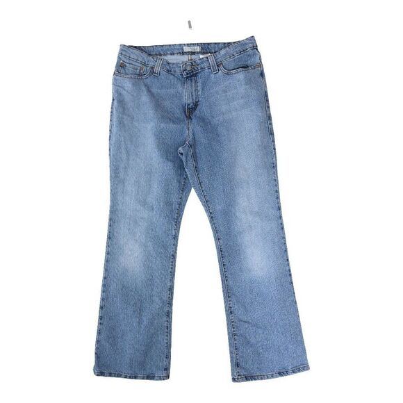 Levi's Denim - Levi’s 515 Bootcut Jeans Women’s 16M Mid Wash Blue Stretch Denim Classic Mid